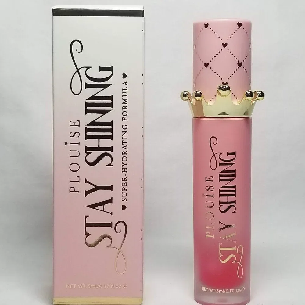 P.Louise Stay Shining Lip Oil - Raspberry Reign